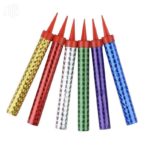 6 Bougies Etincelles Anniversaire - 20cm