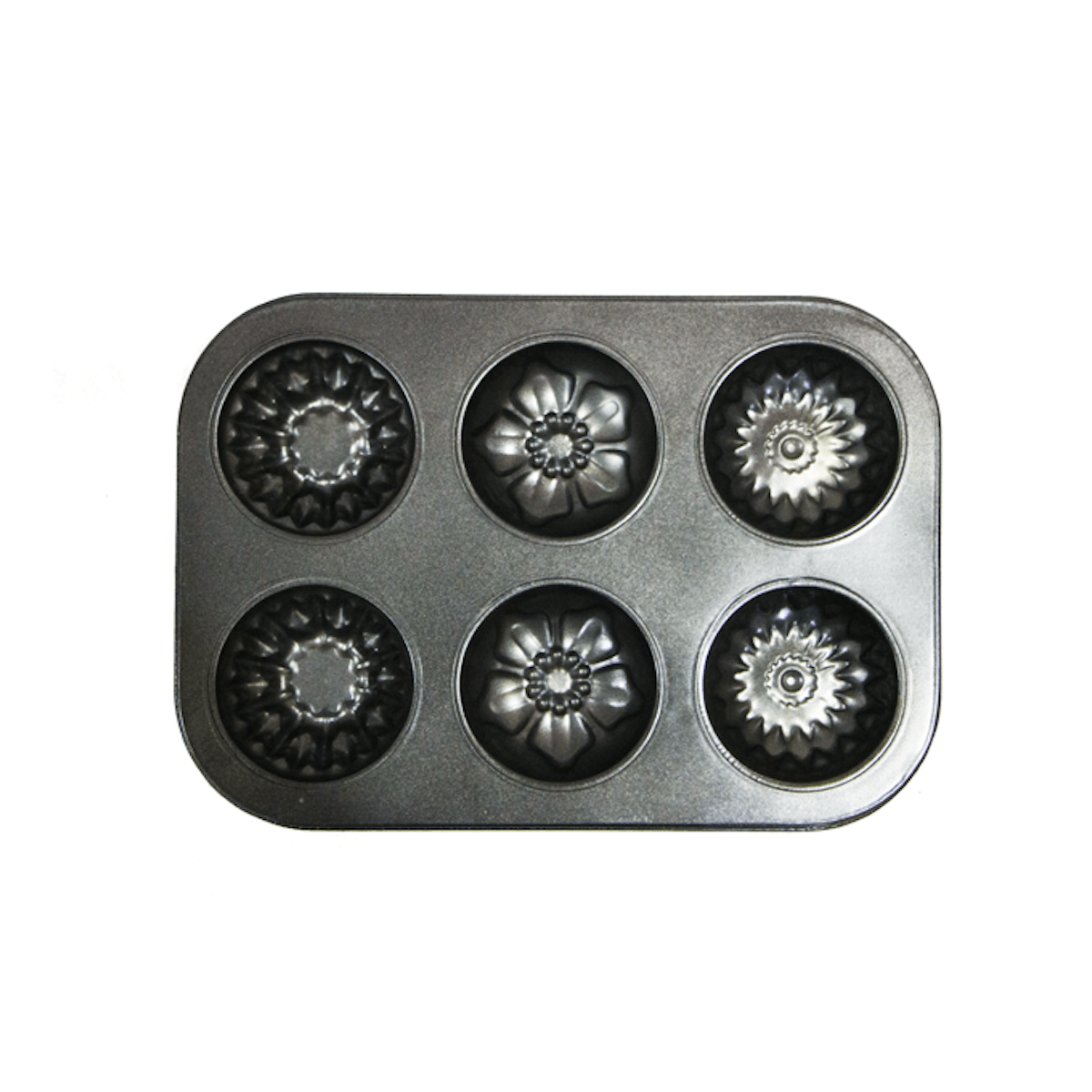 Moule à Cakes – 06 Empreintes – Rond