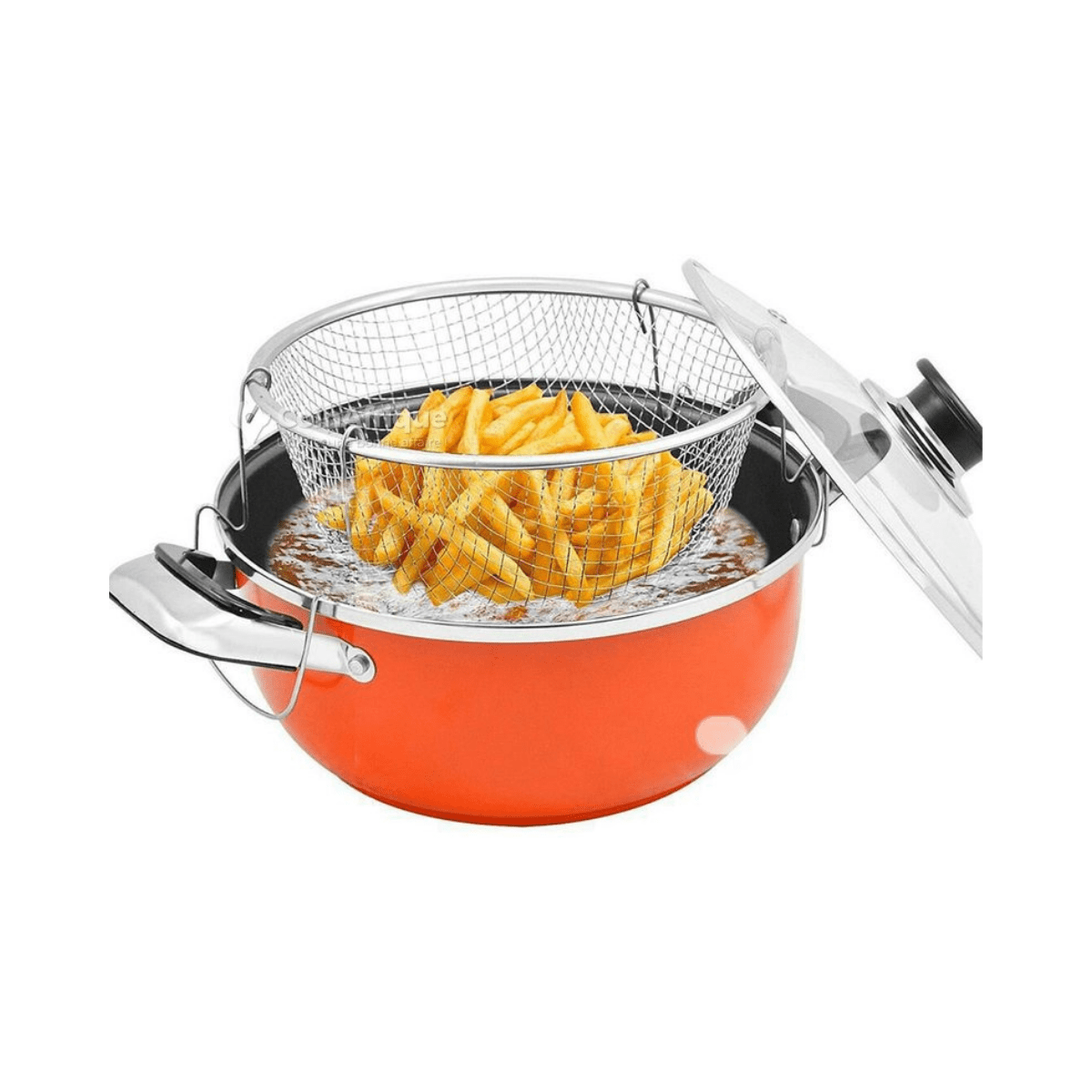 Friteuse 26 cm - Orange