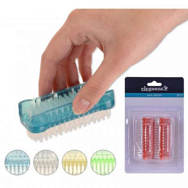 Lot de 2 Brosses à Ongles