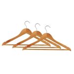 Lot de 3 Cintres en Bois