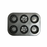 Moule à Cakes – 06 Empreintes – Rond