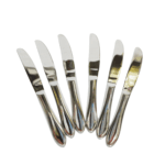 Paquet de 6 couteaux - Acier Inoxydable