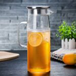 Carafe en Verre Pyrex Couvercle Inox – 1,2L