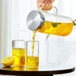 Carafe en Verre Pyrex Couvercle Inox - 1,2L – Image 6