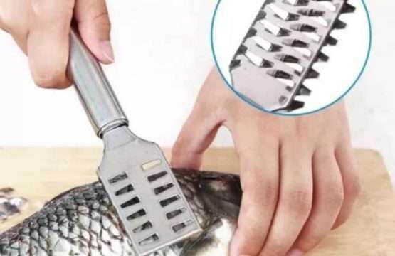 Ecailleur à Poisson en Acier Inoxydable V2