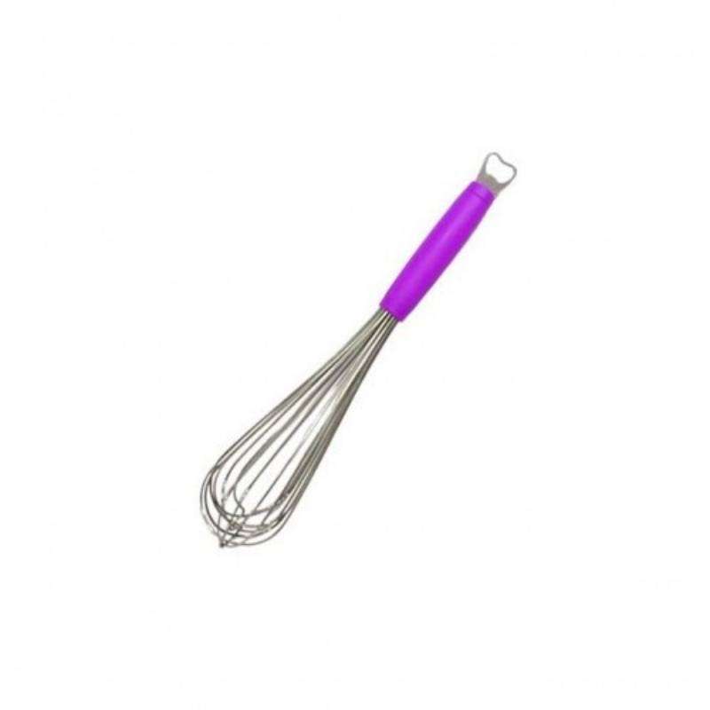 Fouet en Inox-Manche Plastique