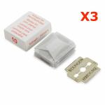 Lot de 3 Paquets de Lames Coupe-Cors