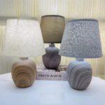 Lampe Veilleuse / Abat-Jour en Céramique en Forme de Boule