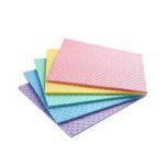 Lot de 3 chiffons de Nettoyage en Eponge - Ultra Absorbant