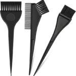 Lot de 3 Pinceaux de Coloration pour Cheveux