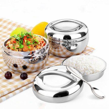 Bol Isotherme Inox de Luxe a 2 compartiments
