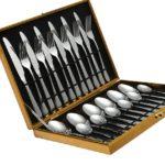 Ensemble Cuillère, Fourchette et Couteau / Ménagère - 24 Pièces