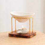 Bruleur Encens Socle Bois V2