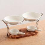 Bruleur Encens Double Socle en Bois – Image 4