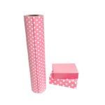 Rouleau de Papier Cadeau 100 Mètres - Rose