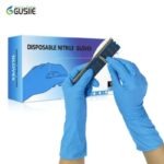 Gants Jetables en Nitrile - 100 Pièces