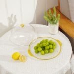 Plateau en Acrylique avec Cloche – Image 3