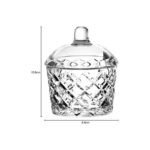 Mini Bonbonnière / Sucrier en Verre – Image 2