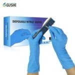 Gants Jetables en Nitrile Bleu - 100 Pièces