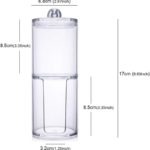 Boite de Rangement de Coton en Acrylique – Image 3