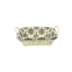 Corbeille à Pain avec Tissu en Lin - Rectangle