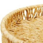 Corbeille en Rotin Synthétique - Rond – Image 3