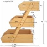 Corbeille à Fruit en Bois 3 Niveaux – Image 4