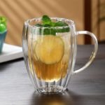 4 Tasses en Verre Double Paroi - 300ml – Image 2