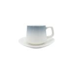 Lot de 6 Tasses à Thé + Soucoupes – 200mL
