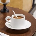 Tasses & Soucoupes 6pcs en Porcelaine - 300mL