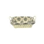 Corbeille à Pain avec Tissu en Lin - Rectangle