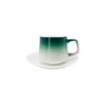Lot de 6 Tasses à Thé + Soucoupes – 200mL – Image 2