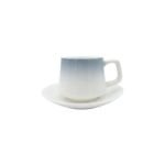 Lot de 6 Tasses à Thé + Soucoupes – 200mL
