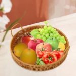 Corbeille en Rotin Synthétique - Rond – Image 2