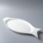 Plat en Forme de Poisson en Mélamine