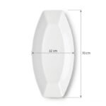 Plat Ovale en Mélamine - 70x32cm – Image 2