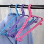 Lot de 10 Cintres en Métal avec Crochets