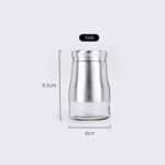 Pot à Epices en Acier Inoxydable et Verre - 140g – Image 4
