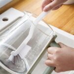 Brosse de Nettoyage Multifonctionnelle avec Manche en Plastique – Image 3