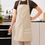 Tablier de Cuisine en Coton et Lin