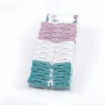 Pince à Linge en Plastique - 24 pcs