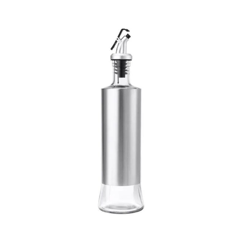Copie de Copie de Sans titre - 2026-07-28T101427.753 Bouteille pour Huile et Vinaigre en Verre et Inox – 500 ml – Image 1