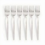 Fourchette en Acier Inoxydable Premium - 6pcs