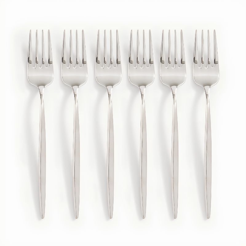 _800x800 (31) Fourchette en Acier Inoxydable Premium - 6pcs – Image 1