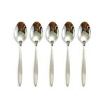 Cuillère à Dessert en Acier Inoxydable Premium - 6pcs