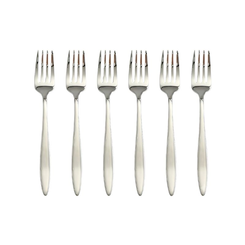 _800x800 (36) Fourchette à Dessert en Acier Inoxydable Premium - 6pcs – Image 1