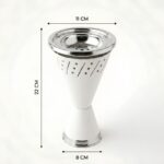 Encensoir à Charbon en Métal et Verre – Image 2