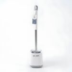 Brosse WC en Plastique avec Support Mural Adhésif