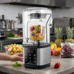 Mixeur silencieux professionnel Hoffmans HM-2093 4800W avec Isolation Acoustique pour Usage intensif